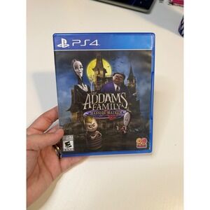 The Addams Family Mansion Mayhem Sony PlayStation 4 PS4 Game Disc 2021 E10+